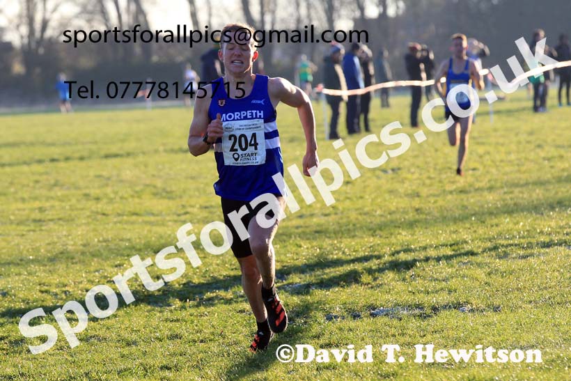 Senior mens 2022 North Eastern Cross Country Champs., Temple Park, South Shields.  Photo: David T. Hewitson/Sports for All Pics
